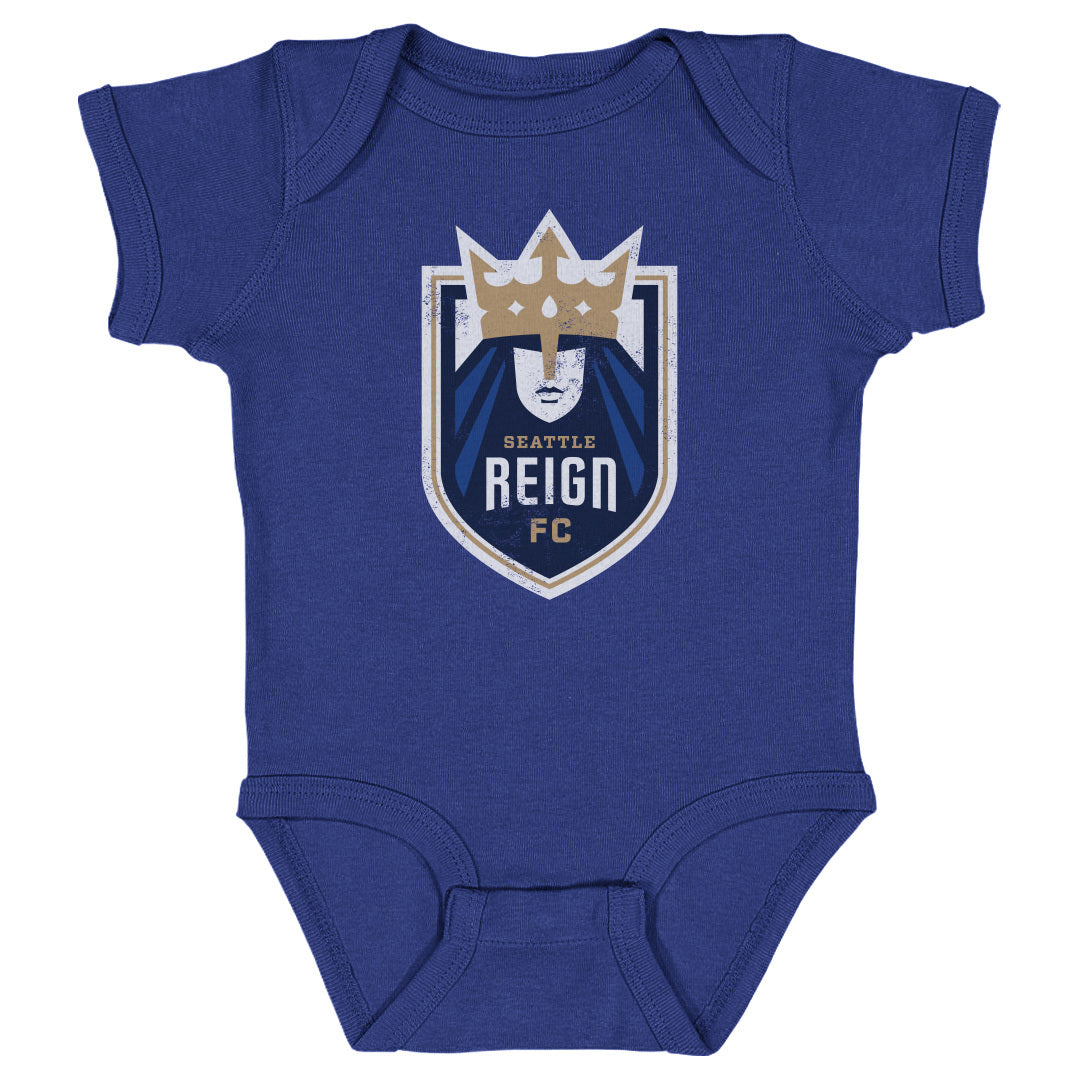 Infant Seattle Reign FC Vintage Primary Logo Onesie