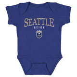 Infant Seattle Reign FC Arched Wordmark Onesie