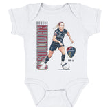 Infant North Carolina Courage Denise O'Sullivan Retro Onesie