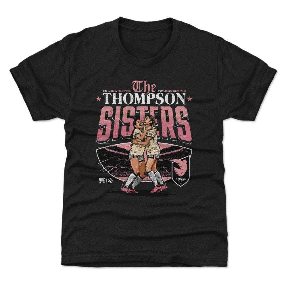 Youth Angel City FC Alyssa Thompson & Gisele Thompson Sisters Tee