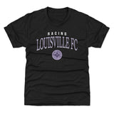Youth Racing Louisville Black Arched Wordmark Tee