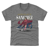 Youth North Carolina Courage Ashley Sanchez Cracked Number Tee