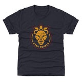 Youth Utah Royals Vintage Primary Logo Navy Tee