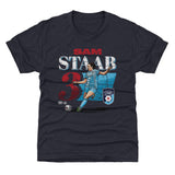 Youth Chicago Stars Sam Staab Cracked Number Tee