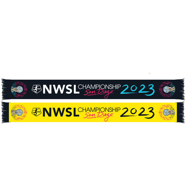 NWSL 2023 Championship Ruffneck Scarf - Front View