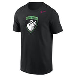 Unisex Boston Legacy FC Crest Nike Black Tee