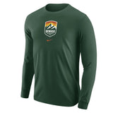 Unisex Denver Summit Nike Gorge Green Crest Long Sleeve Tee