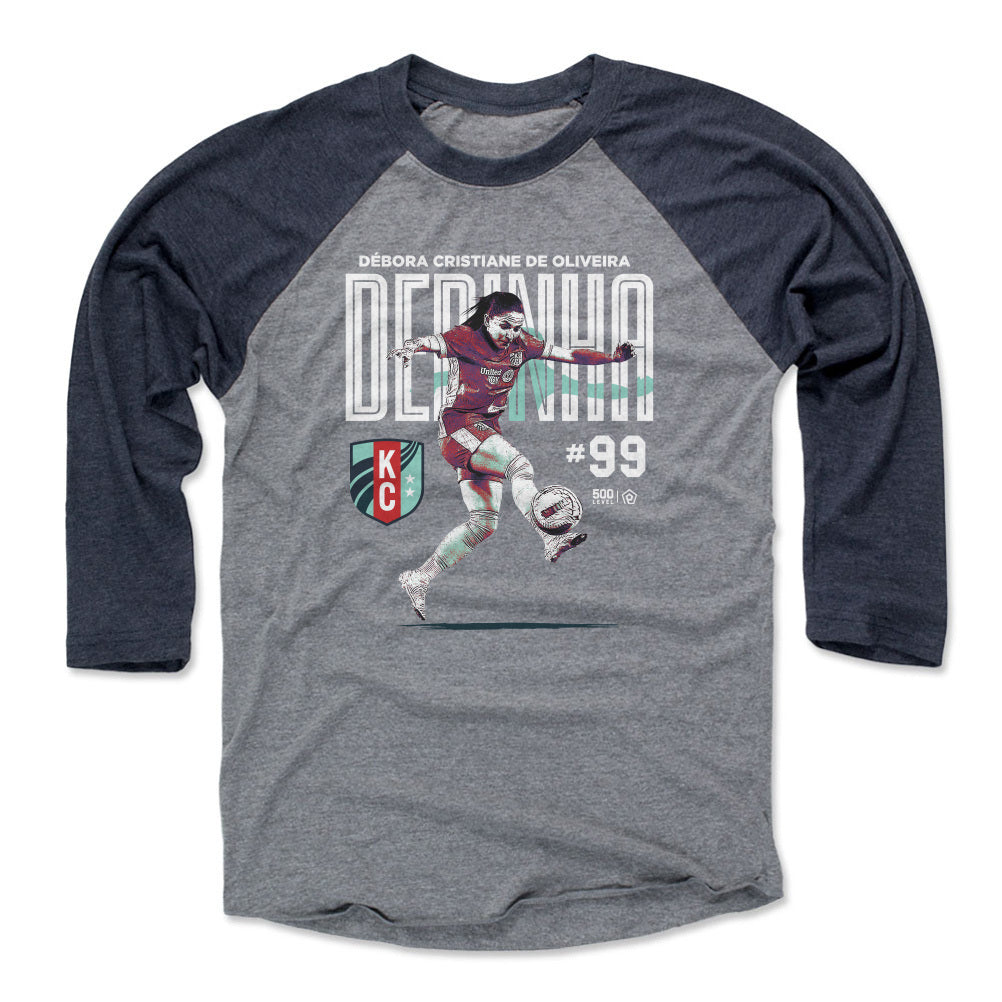 Unisex KC Current Debinha Bitmap Raglan