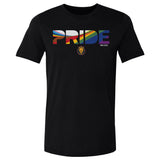 Unisex Utah Royals 2025 Pride Stripes Cotton Tee
