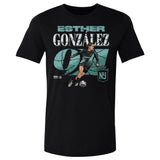 Unisex NJ/NY Gotham FC Esther Gonzalez Cracked Number Cotton Tee