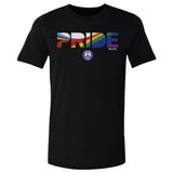 Unisex Orlando Pride 2025 Pride Stripes Cotton Tee