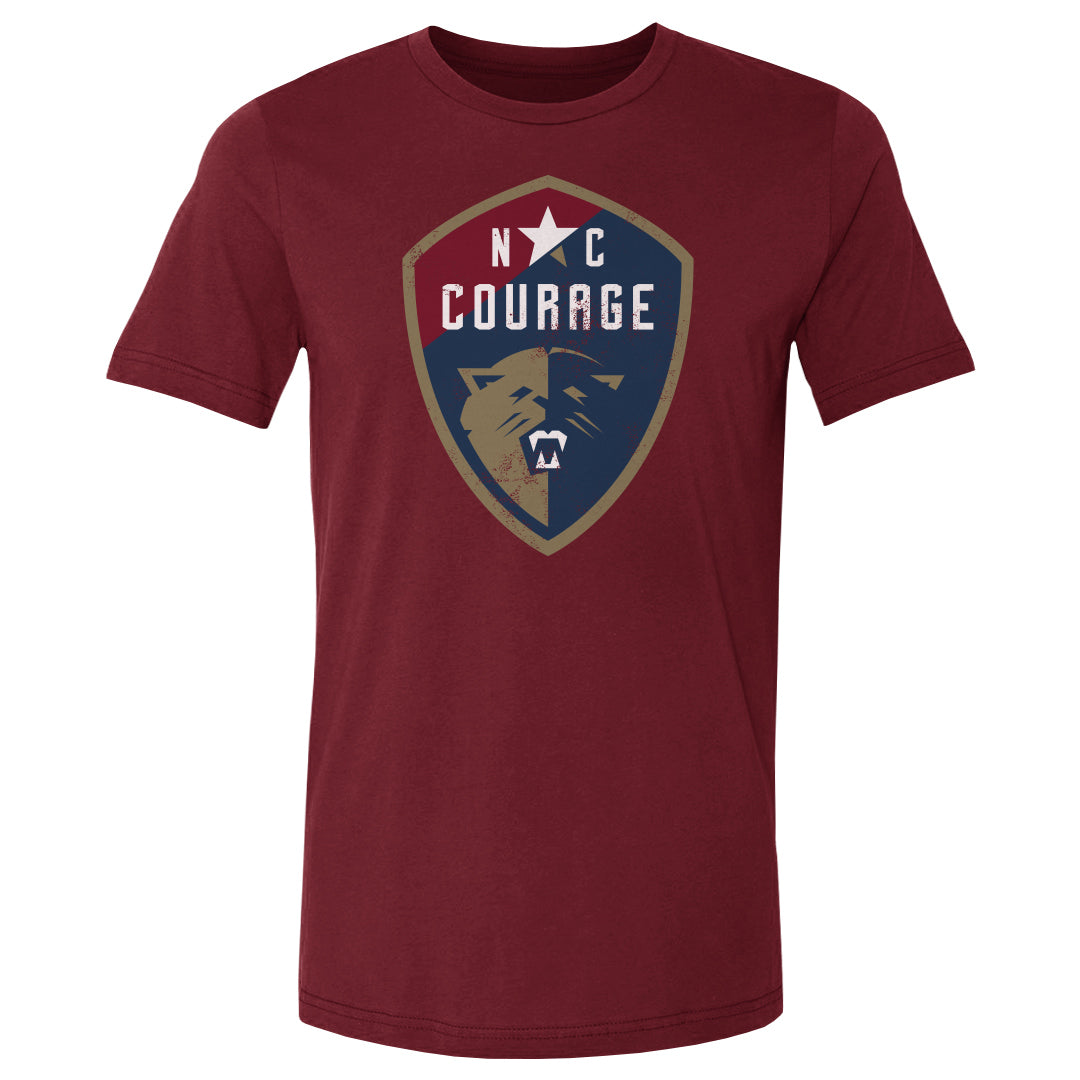 Unisex NC Courage Vintage Primary Logo Tee