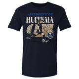 Unisex Seattle Reign FC Navy Jordyn Huitema Cracked Number Tee