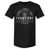 Unisex Washington Spirit Black NWSL Challenge Cup Champions 2025 Slim-Fit Tee