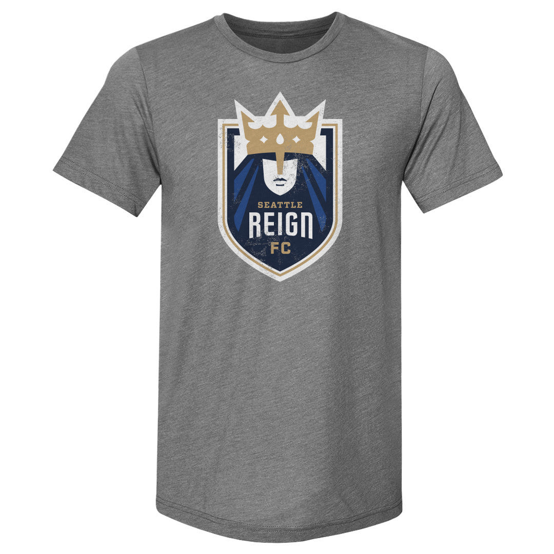 Unisex Seattle Reign FC Vintage Primary Logo Slim-Fit Tee