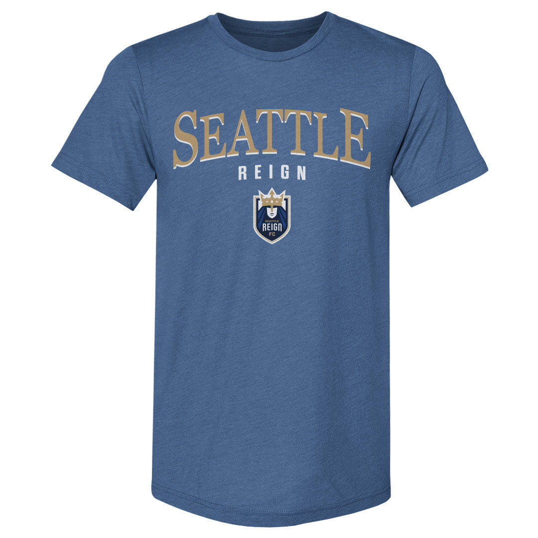 Unisex Seattle Reign FC Arched Wordmark Slim-Fit Tee