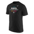 Unisex Nike NWSL 2023 Championship Black Tee - Front View