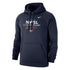 Unisex Nike NWSL 2023 Championship Navy Hoodie - Front View