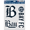 WinCraft Bay FC 3-Pack Stickers