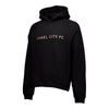 Unisex Angel City FC Oversized Black Hoodie - Front View
