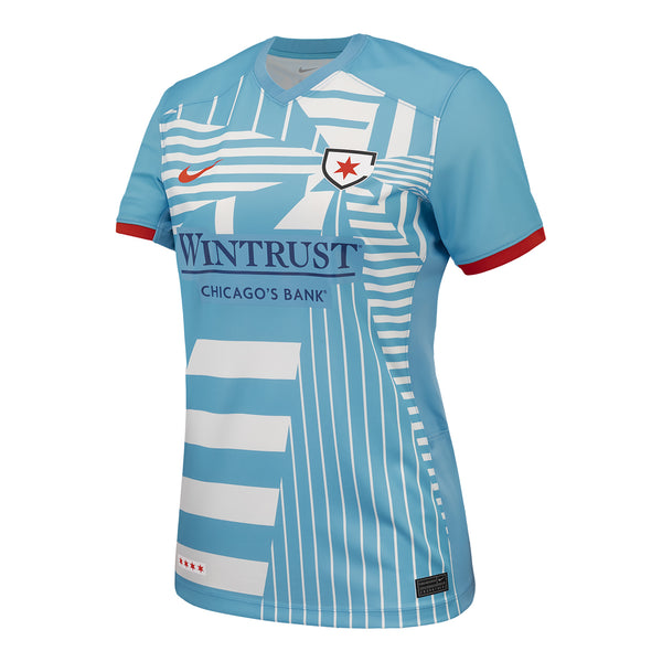 Women's Nike 2024 Chicago Red Stars Primary Replica Jersey - Side View