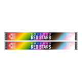 Chicago Red Stars Pride Scarf - Front View