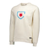 Unisex Chicago Red Stars Logo Off-White Crewneck - Front View