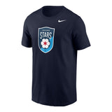 Unisex Chicago Stars Nike Navy Crest Tee