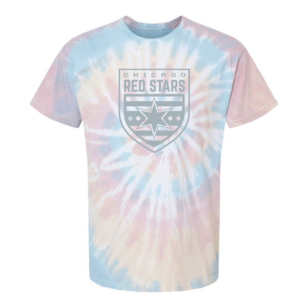 Unisex Chicago Red Stars Crest Pride Tee - Front View