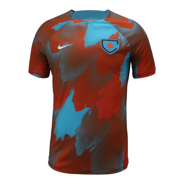 Unisex Nike 2024 Chicago Red Stars Pre-Match Top - Front View