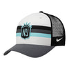Adult Nike NJ/NY Gotham FC Striped Trucker Hat