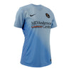 Women's Nike 2024 Houston Dash Secondary Space City Blue Replica Jersey - Side View