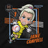 Unisex Houston Dash Jane Campbell Chibi Black Tee- Print View