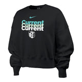 Women's KC Current Nike Black Statement Crewneck