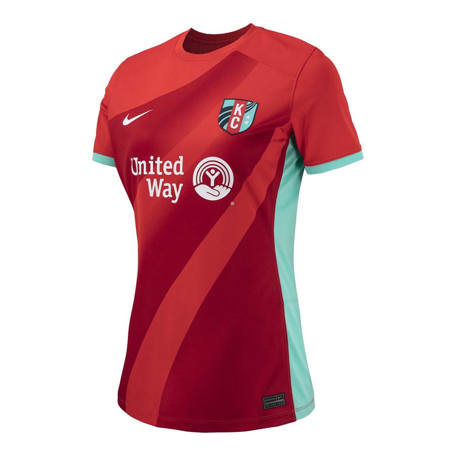 Women's Nike 2024 KC Current Home Replica Jersey - Side View