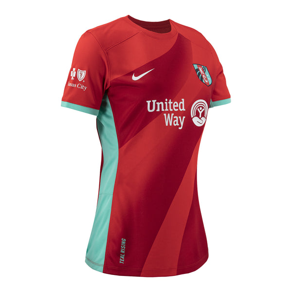 Women's Nike 2024 KC Current Home Replica Jersey - Side View