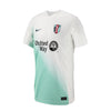 Youth Nike 2024 KC Current Away Replica Jersey - Side View