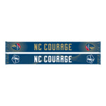 NWSL 2024 Draft NC Courage Blue Scarf - Front View