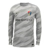 Unisex Nike 2024 North Carolina Courage Replica Grey Goalkeeper Jersey