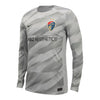Unisex Nike 2024 North Carolina Courage Replica Grey Goalkeeper Jersey