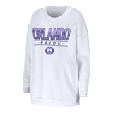 Women's Orlando Pride WEAR White Crewneck - Front View