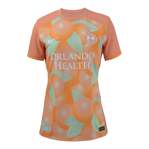 Women's Nike 2024 Orlando Pride Adriana Primary Citrus Replica Jersey