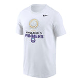 Unisex Orlando Pride Nike White 2024 NWSL Shield Winners Tee