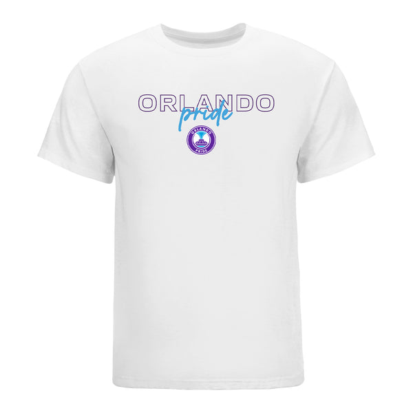 Unisex Orlando Pride Mosaic Motion White Tee