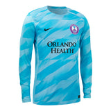 Unisex Orlando Pride Nike 2024 Replica Blue Goalkeeper Jersey