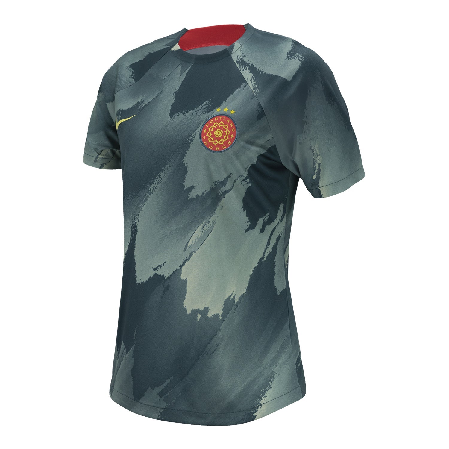 Women's Nike 2024 Portland Thorns Pre-Match Top - Side View