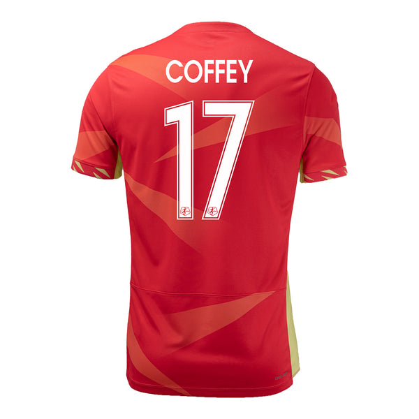 Unisex Nike 2024 Portland Thorns FC Sam Coffey Primary Forever Thorn Replica Jersey