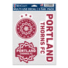 WinCraft Portland Thorns 3-Pack Stickers