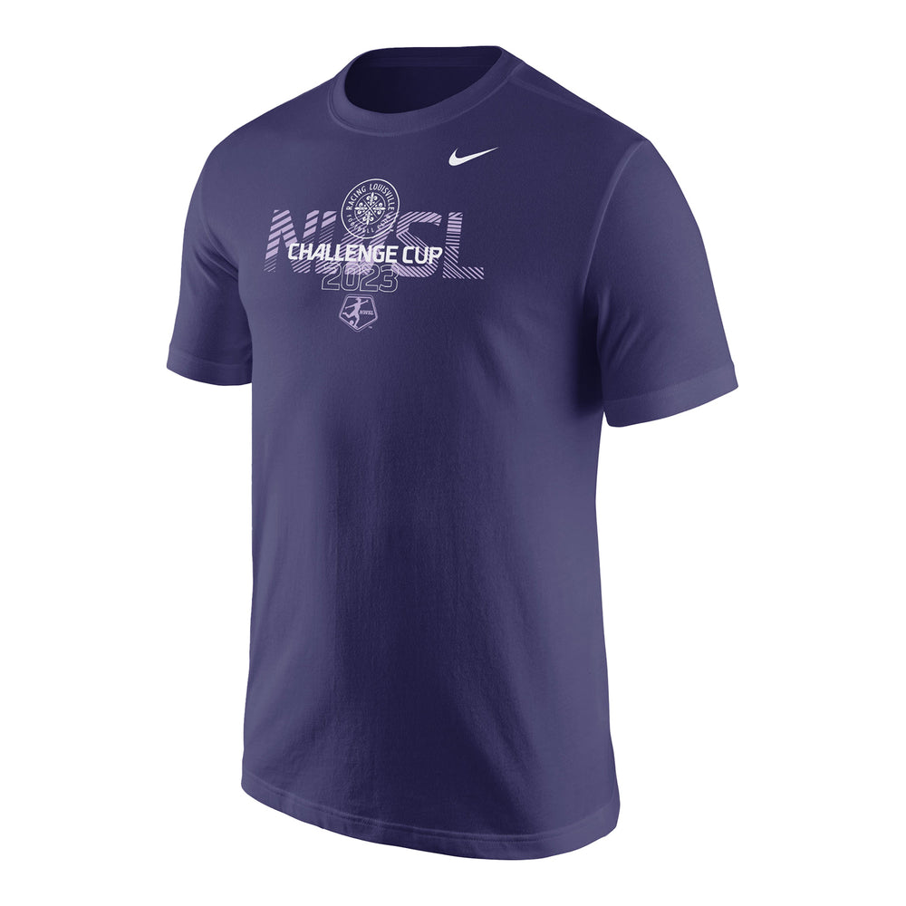 Racing Louisville FC: Established Microprint, Adult T-Shirt / Extra Large - Nwsl - Sports Fan Gear | breakingt