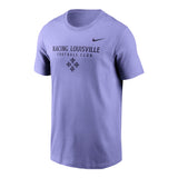 Unisex Racing Louisville Nike Purple Roots Tee